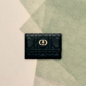 Dior Caro Short Flap Wallet