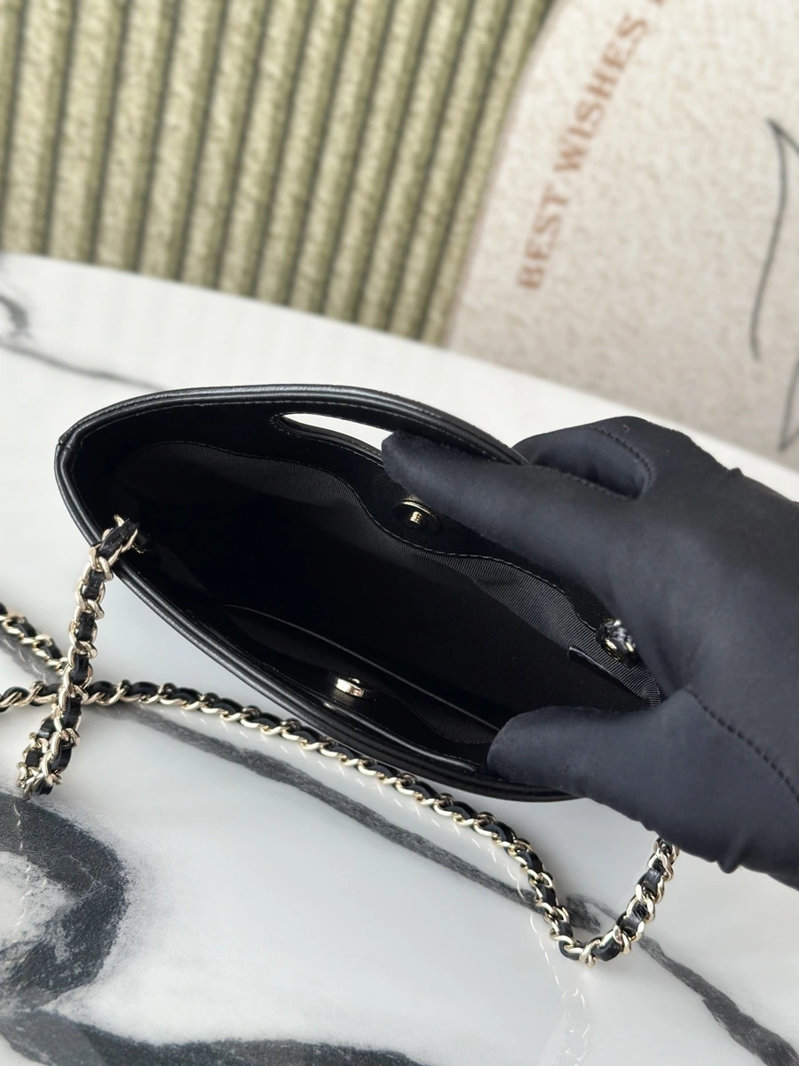 Chanel 31 Nano Shopping Bag interior view