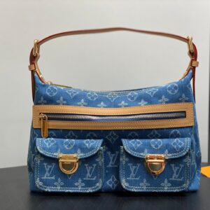 Style: Monogram Denim Hobo Bag (Vintage Edition)