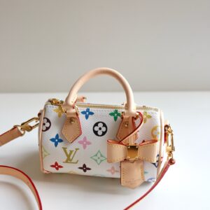 Style: Mini Multicolor Monogram Handbag (Nano Speedy Special/Collaboration Edition)