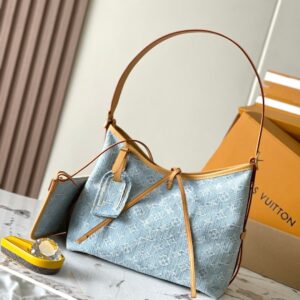 Louis Vuitton Vintage Denim Shoulder Bag