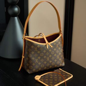 tyle: Classic Monogram Hobo/Tote Bag (Model M46221, Cabas Series Style)