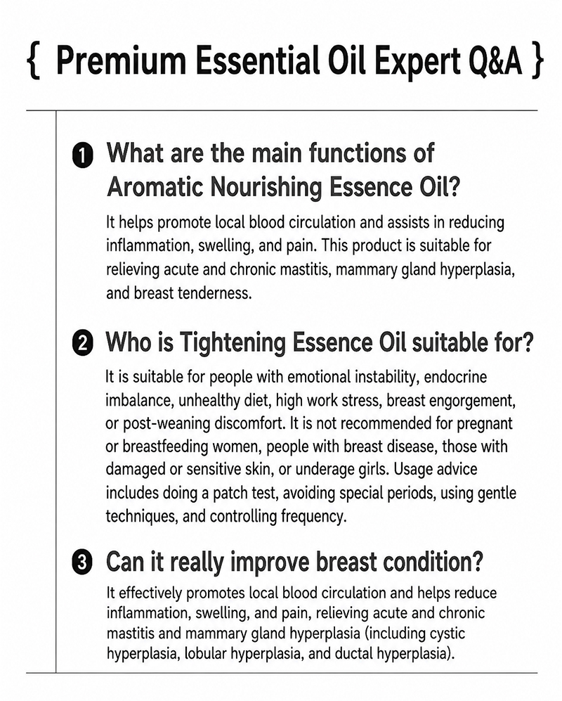 Aromatic Nourishing Bust Essence Oil detail image 14