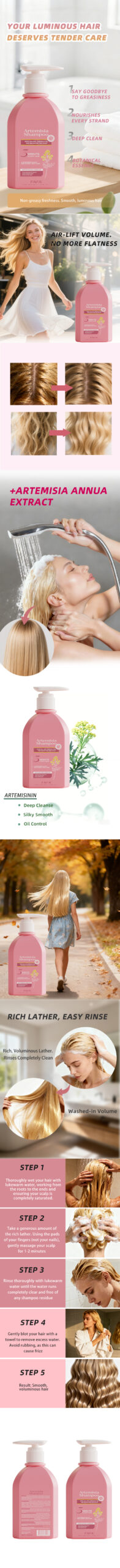 FAFA Artemisia Annua Purifying Shampoo detail image 20